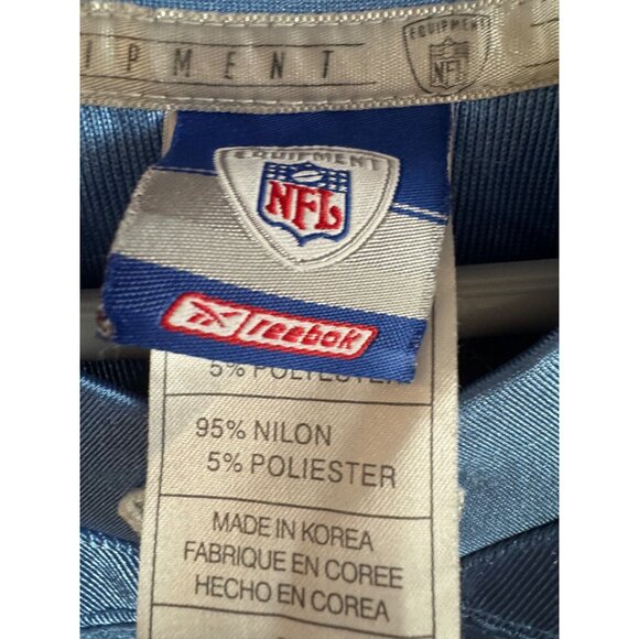 Vintage Chargers Jeresey Reebok NFL Mens Jersey Size 50 Nylon Blue Number 21 - Picture 4 of 13